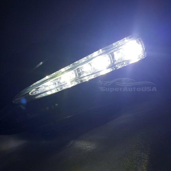 Se adapta a 2017-2019 Toyota Corolla L XLE LE DRL Luz antiniebla LED Juego de lámparas de conducción