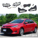Fog Light - RoadSide Safety | Fits Toyota Corolla L XLE LE (17-19)-1
