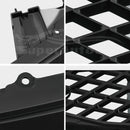 For 2010-2013 Acura MDX Front Bumper Upper Grille Assembly (Painted Matte Black)-5