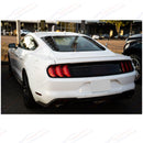 For Ford Shelby Mustang 2015-2021 Matte Black Sunshade Rear Window Louver-5
