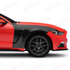 For 2015-2017 Ford Mustang Ecoboost Premium V6 GT GT350 Style Replacement Fenders