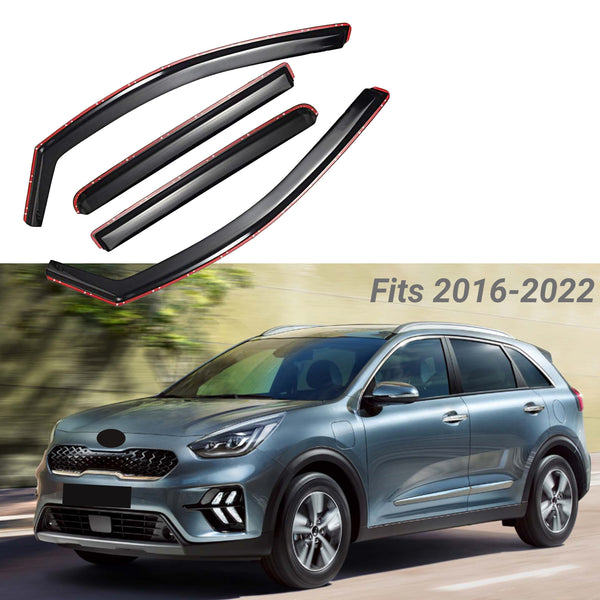 Kia niro deals window deflectors
