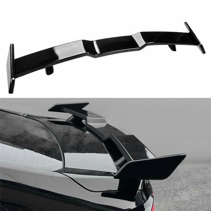 Q1-TECH， ABS Rear Trunk Lip Wing Spoiler Compatible with Honda Accord Sedan  2018-2022， Rear Wing V-Style Replacement Trunk Boot Rear Spoiler， 2019 202