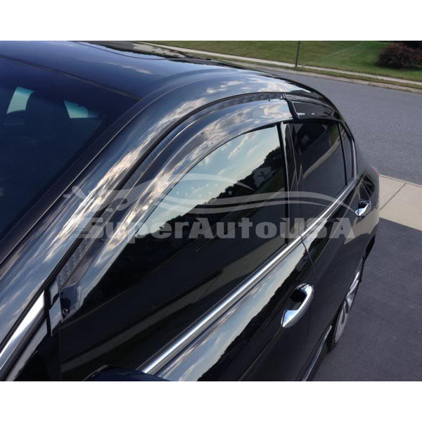 Side window deflectors BMW 3 Series (F30) rear