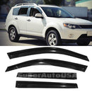 Fit 2016-2022 Honda Pilot OE Style Vent Window Visors Rain Sun Wind Guards Shade Deflectors-4