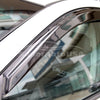 Fit 2008-2014 Subaru WRX STI Impreza OE Style Vent Window Visors Rain Sun Wind Guards Shade Deflectors