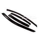Fit 2015-2019 Subaru Legacy Out-Channel Vent Window Visors Rain Sun Wind Guards Shade Deflectors-5