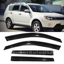 Fit 2021-2024 Nissan Rogue Vent Window Visors Rain Sun Wind Guards Shade Deflectors-5