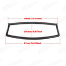 Ajuste para la cubierta embellecedora de la rejilla del parachoques delantero del sedán Infiniti Q50 2014-2023 -5