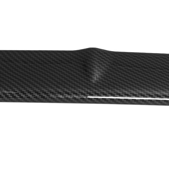 Fits 2017-2022 Q60 Front Grille Grill Outline Cover (Carbon Fiber Print)