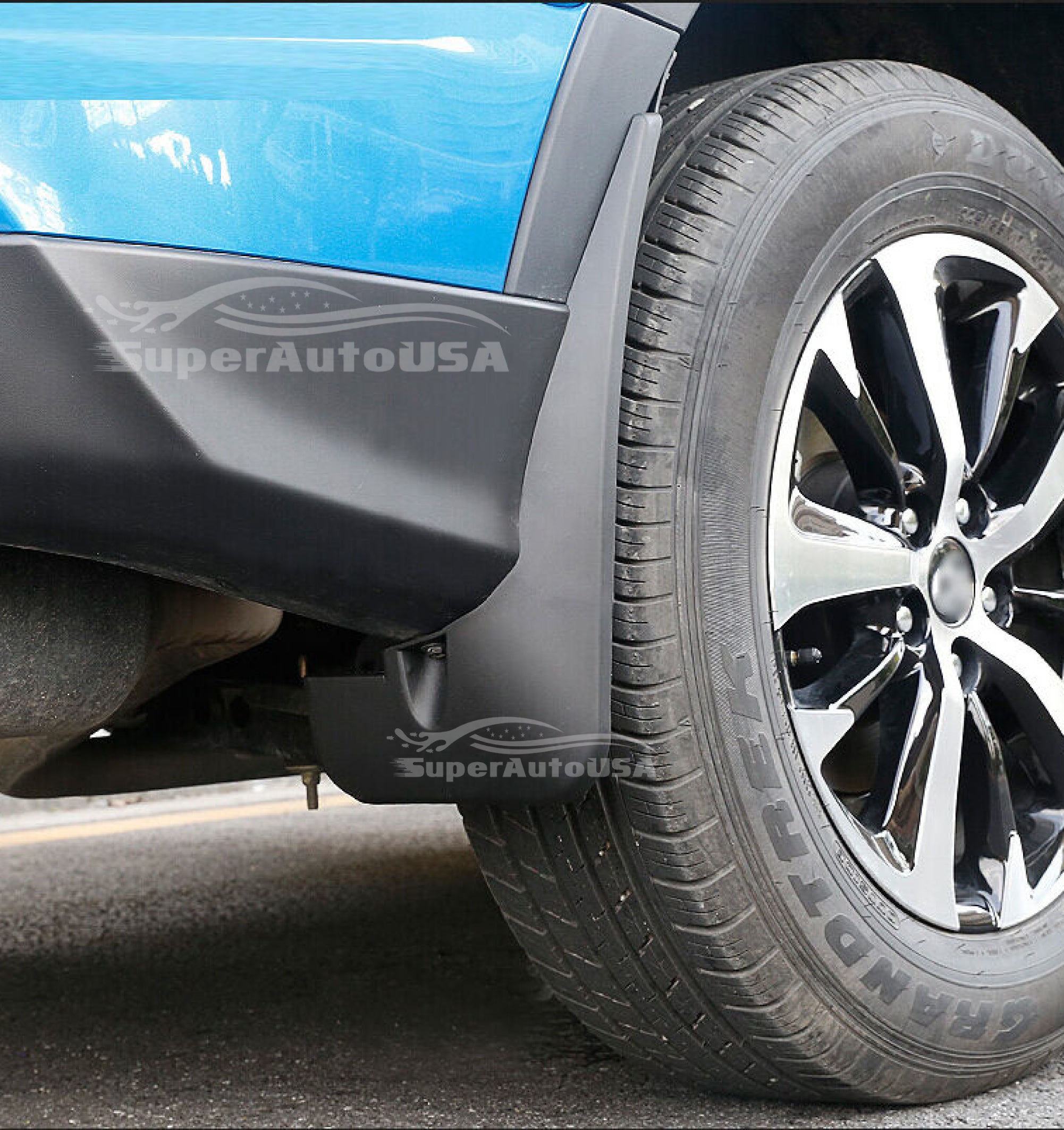 Fit 2016-2018 Toyota RAV4 Car Mudguards Mud Flaps Splash Guards Fender Trim