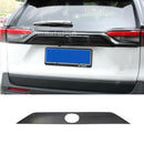 Fits 2019-2021 Toyota RAV4 Rear Door Trunk Lid Decoration Latch Cover Molding Trim (Carbon Fiber Print)-1