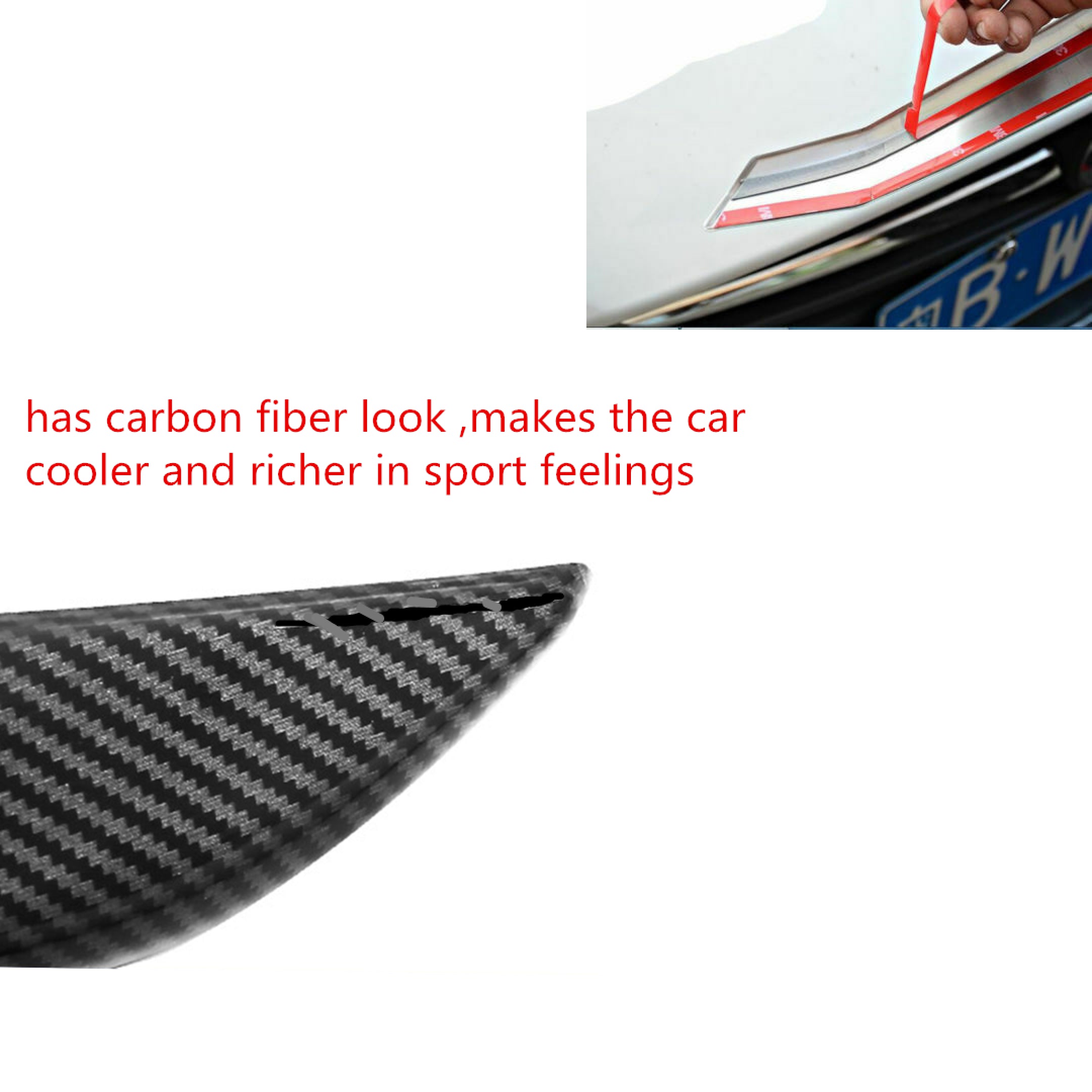 Se adapta a la cubierta de la caja del panel de cambio de posición del engranaje Toyota RAV4 2019-2022 (impresión de fibra de carbono)-5