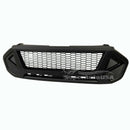 Fits 2019-2021 Ford Ranger Monster style Black Front Grille with LED Lights-2