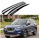 Fit 2021-2024 Nissan Rogue Vent Window Visors Rain Sun Wind Guards Shade Deflectors-2