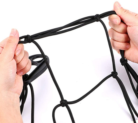 Universal SUV Cargo Net, Rugged Ridge, Roof Rack Stretch Net, Solid for Ford US