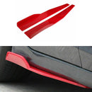 Fit 2008-2024 Audi A6 Side Skirts Splitters Spoiler Diffuser Wings (Red)-1