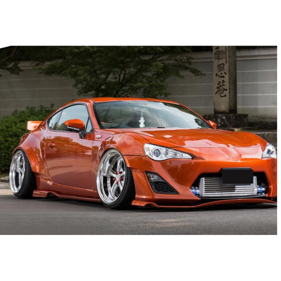 Fit 2013-2021 Subaru Scion FRS BRZ GT86 Black GR Style Side Skirts Body kit