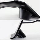 Fit 2016-2021 Honda Civic Sedan Type-R Style Primer Black Rear Trunk Wing Spoiler (Primer Black)-3