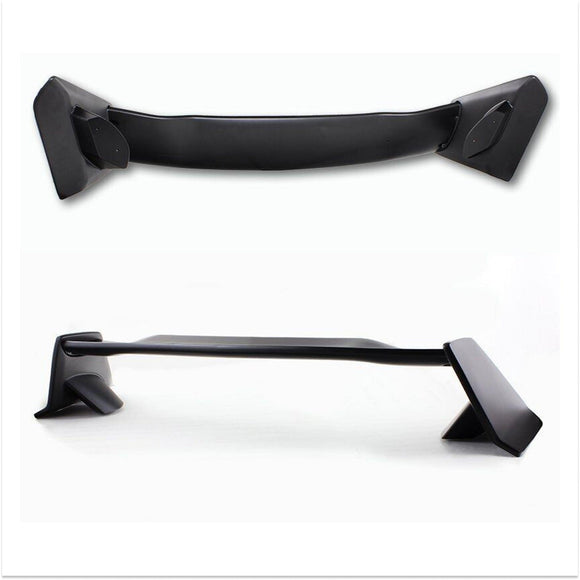 Fit 2016-2021 Honda Civic Sedan Type-R Style Primer Black Rear Trunk Wing Spoiler (Primer Black)