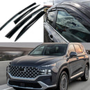 For 2019-2023 Hyundai SantaFe 3D Mugen Style Vent Window Visors Rain Guards Shade Deflectors-1