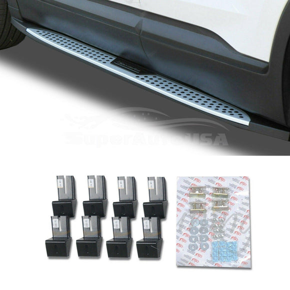 For Hyundai SantaFe Santa Fe  2019-2022 Running Boards Side Step Pedal Nerf Bar