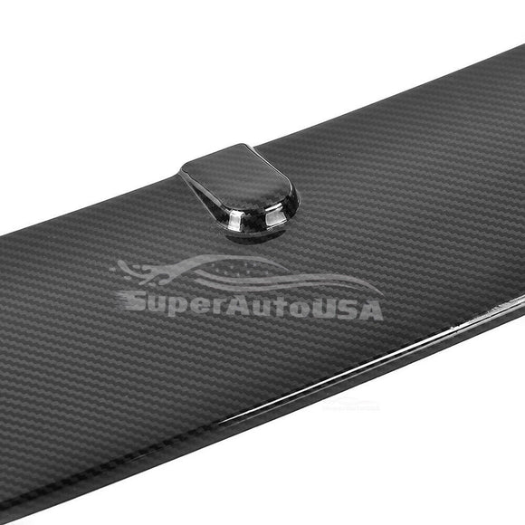 FIT 2020-2024 NISSAN Sentra FRONT BUMPER LIP SPOILER SPLITTER (Carbon Fiber Print)