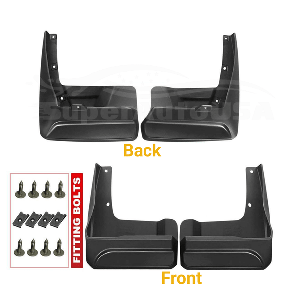 Fit 2018-2020 Toyota Sienna Mudguard Mud Flap Splash Guard Fender Mudflap Trim