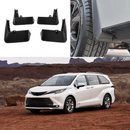 Fit 2021-2026 Toyota Sienna Mudguard Mud Flap Splash Guard Fender Mudflap Trim-1