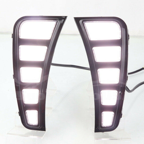 For Hyundai Sonata 2020 2021 LED DRL Daytime Running Light Turn Signal Lamp