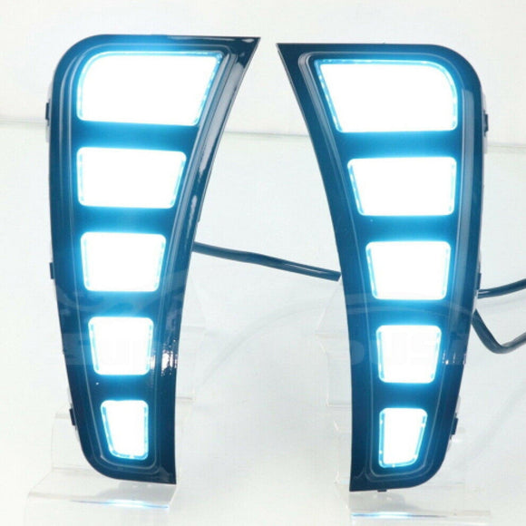 For Hyundai Sonata 2020 2021 LED DRL Daytime Running Light Turn Signal Lamp