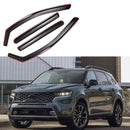For Sorento 2021-2022 In-Channel Vent Window Visors Rain Sun Wind Guards Shade Deflectors-1