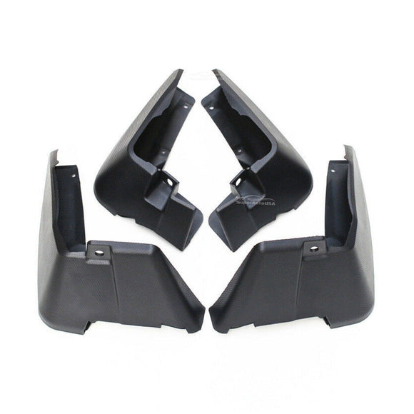Fit 2018-2021 Subaru Crosstrek 4pcs set BLK Mud Flap Flaps Splash Guards Mudguards