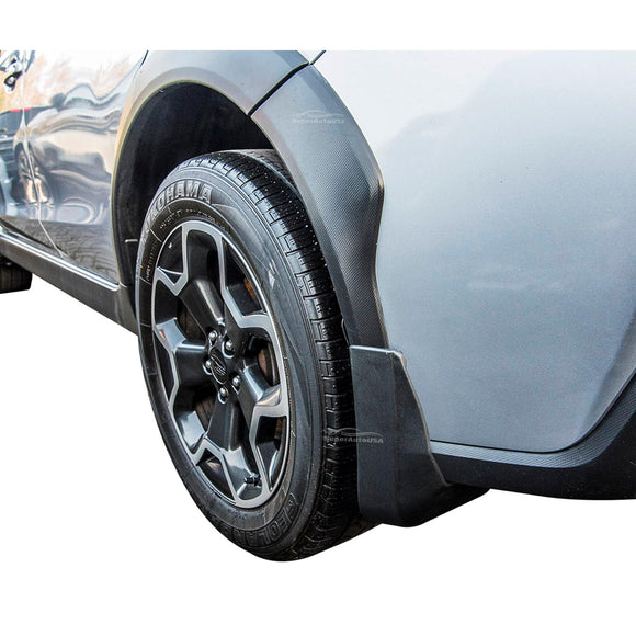 Fit 2018-2021 Subaru Crosstrek 4pcs set BLK Mud Flap Flaps Splash Guards Mudguards