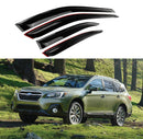Fit 2015-2019 Subaru Outback Out-Channel Vent Window Visors Rain Sun Wind Guards Shade Deflectors-1