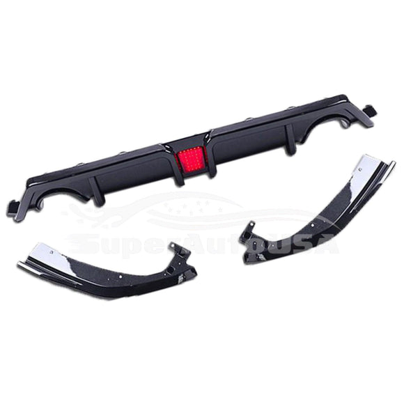 2021 Honda Civic LED diffuser rear bumper SuperAutoUSA