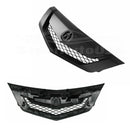Fit 2009-2011 Acura TL Honeycomb Style Front Bumper Grille Mesh Replacement-4