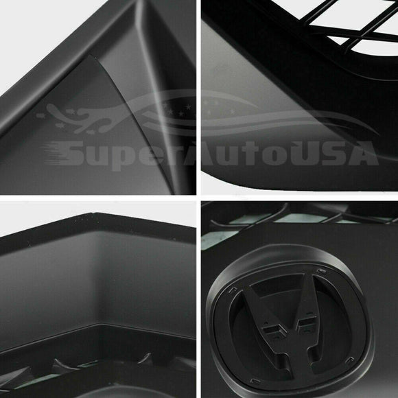 Fit 2009-2011 Acura TL Honeycomb Style Front Bumper Grille Mesh Replacement