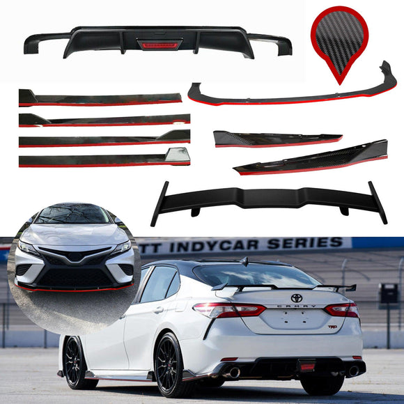 Full Body kit Set - LED Light Fits Toyota Camry 2018-2024