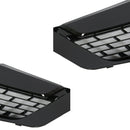 For 2009-2014 Acura TSX Front Bumper Upper Grille Assembly Grill (Gloss Black)-3