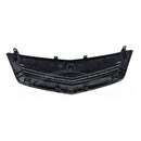 For 2009-2014 Acura TSX Front Bumper Upper Grille Assembly Grill (Gloss Black)-4
