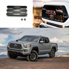 Fits 2018-2021 Toyota Tacoma Front Grille Radar Sensor Cover