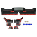 Fits 2016-2021 Toyota Tacoma Rear Protector Truck Cab Spoiler (Gloss Black)-4