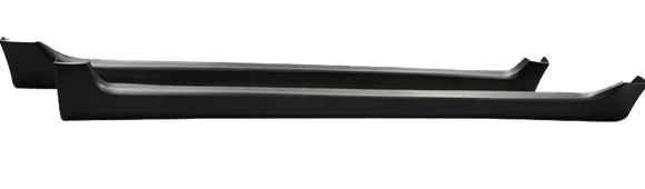 Fit 2014-2019 Toyota Corolla Side Skirts Body Kits (Unpainted Matte Black)