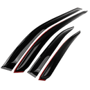 Fit 2019-2021 Toyota Corolla Hatchback Out-Channel Vent Window Visors Rain Sun Wind Guards Shade Deflectors-6