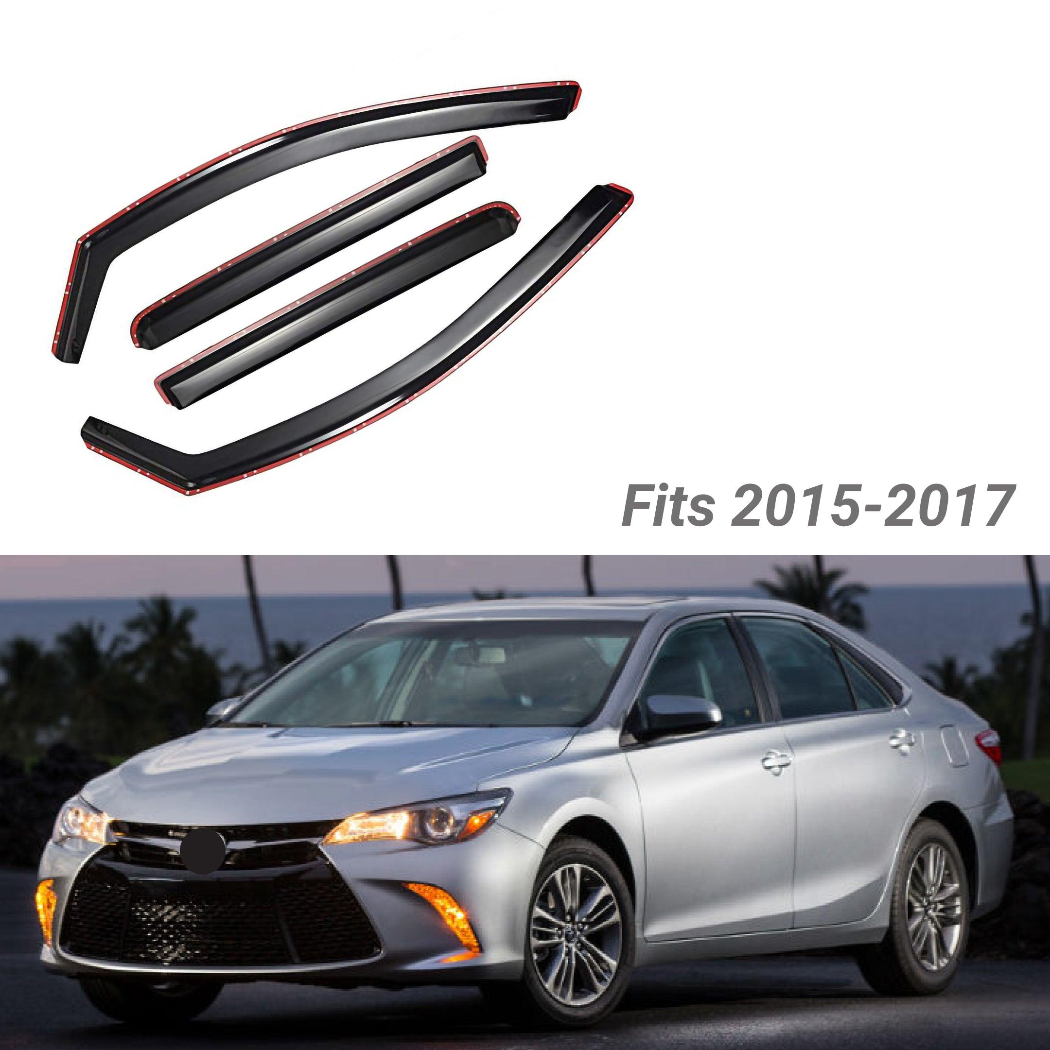 Fit 2015 2017 Toyota Camry In Channel Vent Window Visors Rain Sun
