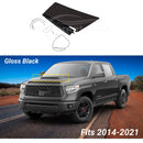 Fits 2014- 2021 Toyota Tundra TRD PRO & Sport Air Flow Decorative Intake Hood Scoop Kit (Gloss Black)-2