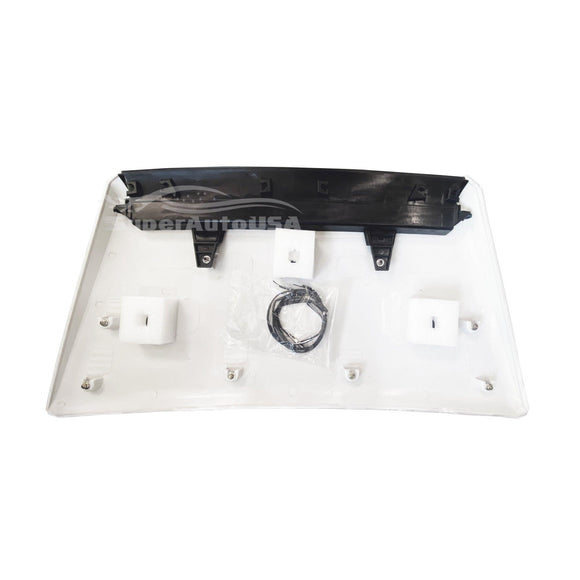 Fits 2014-2021 Toyota Tundra TRD PRO & Sport Air Flow Decorative Intake Hood Scoop Kit  (White)