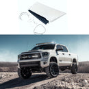 Fits 2014-2021 Toyota Tundra TRD PRO & Sport Air Flow Decorative Intake Hood Scoop Kit  (White)-1