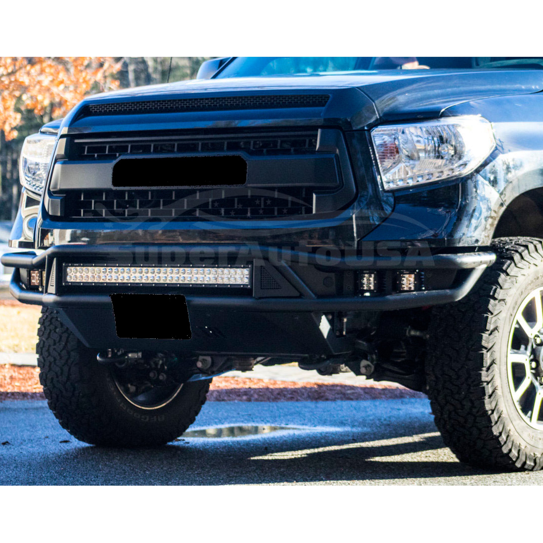 TRD Style Front Grill / Grill Fits 2014-2017 Toyota Tundra - 0